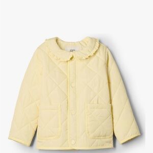 Amazon Essentials x Sofia Grainge Butter yellow Quilted Jackets